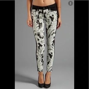 Paige Emily Ultra Skinny Needlepoint jeans